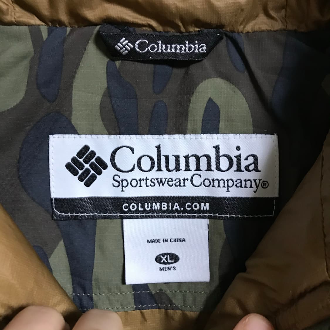 컬럼비아 카모플라쥬 일제 고프코어 반자켓점퍼(플렛폼 여러곳에 10이상 판 상품이미지3