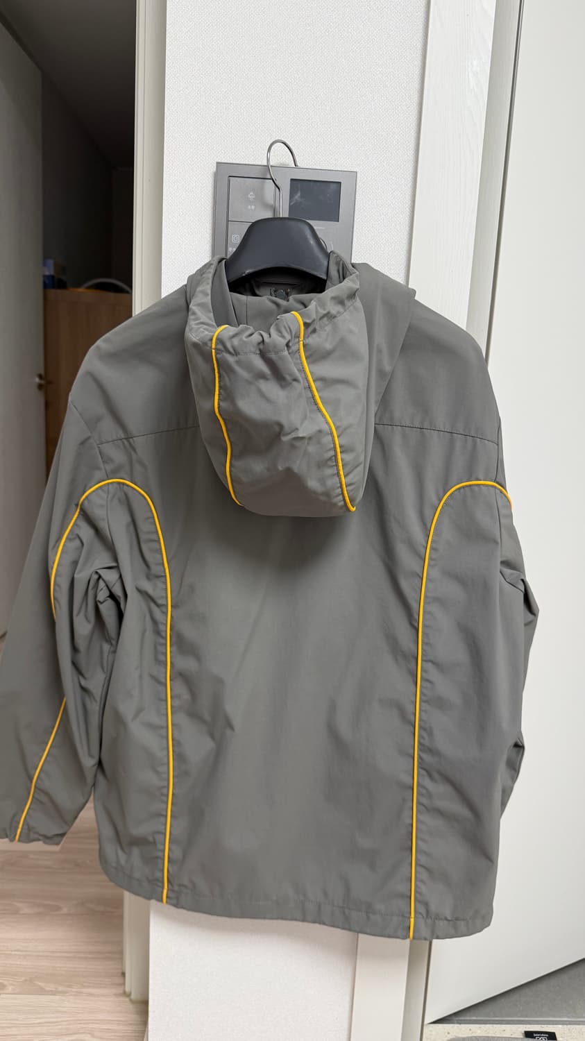 [L]디젤 J-하이브스 콘트라스트 파이핑 윈드브레이커 그레이 상품이미지3