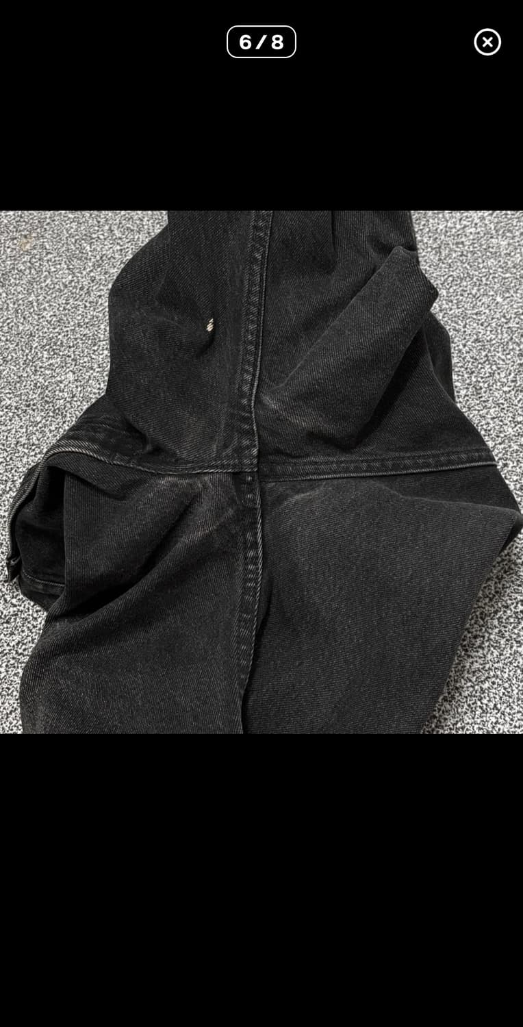 리바이스 505 흑청 블랙 36 상품이미지5