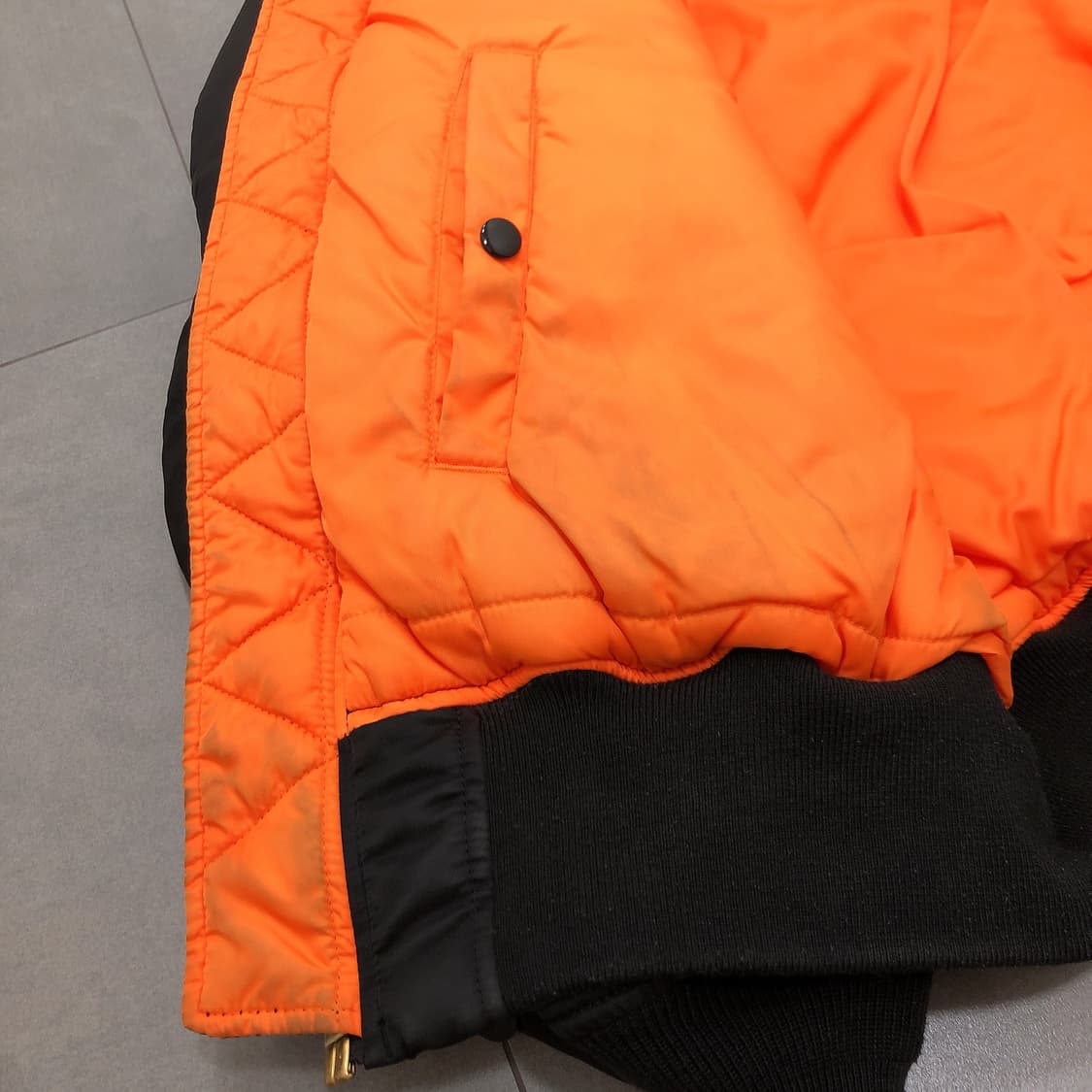 알파인더스트리 ma-1 마원 항공점퍼 파일럿 자켓 3XL 상품이미지5