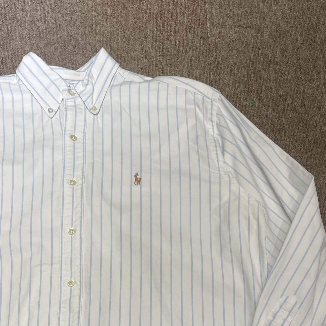 (M) POLO 폴로 랄프로렌 스트라이프 셔츠 블레이크 상품이미지5