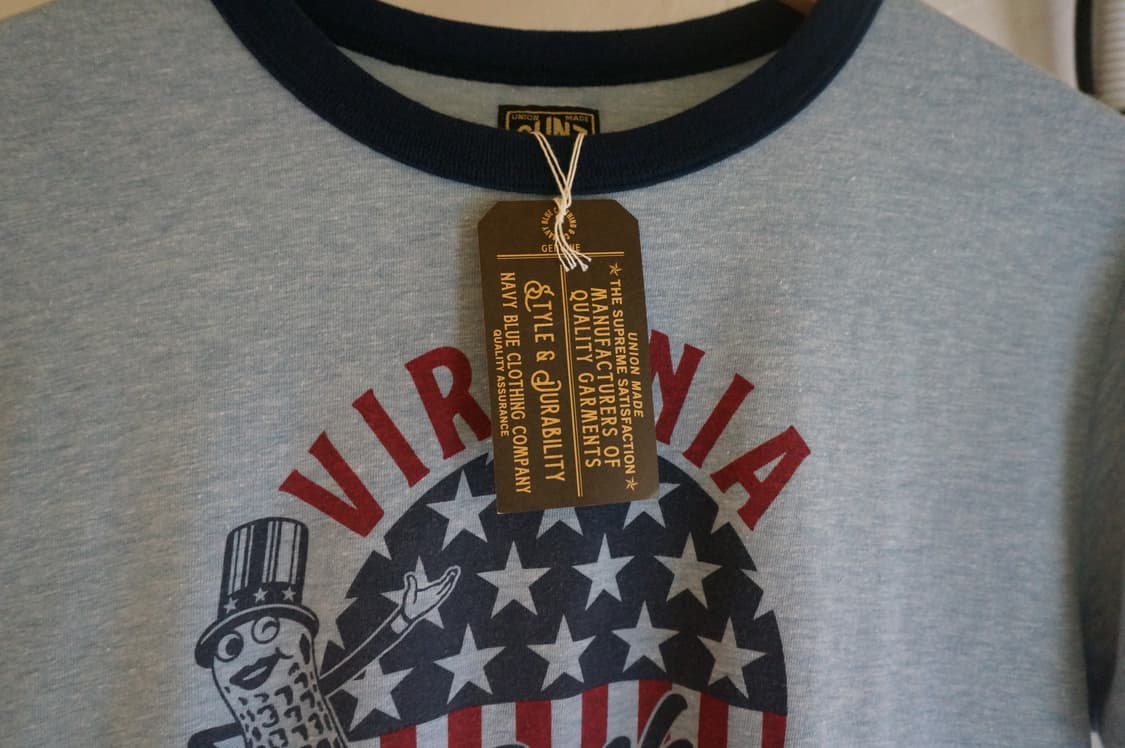 GUNZ “VIRGINIA PEANUTS” T-shirt (새상품) 상품이미지5