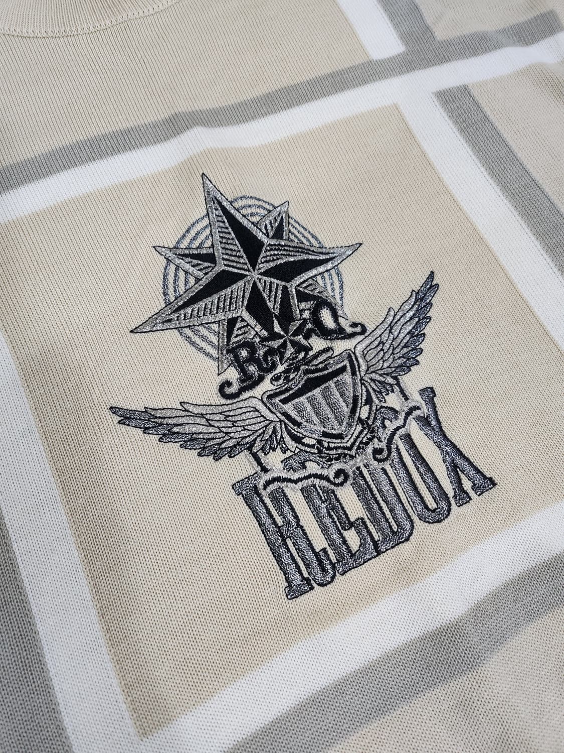 //레드옥스(RED OX) 빈티지 그래픽 니트 L 상품이미지4