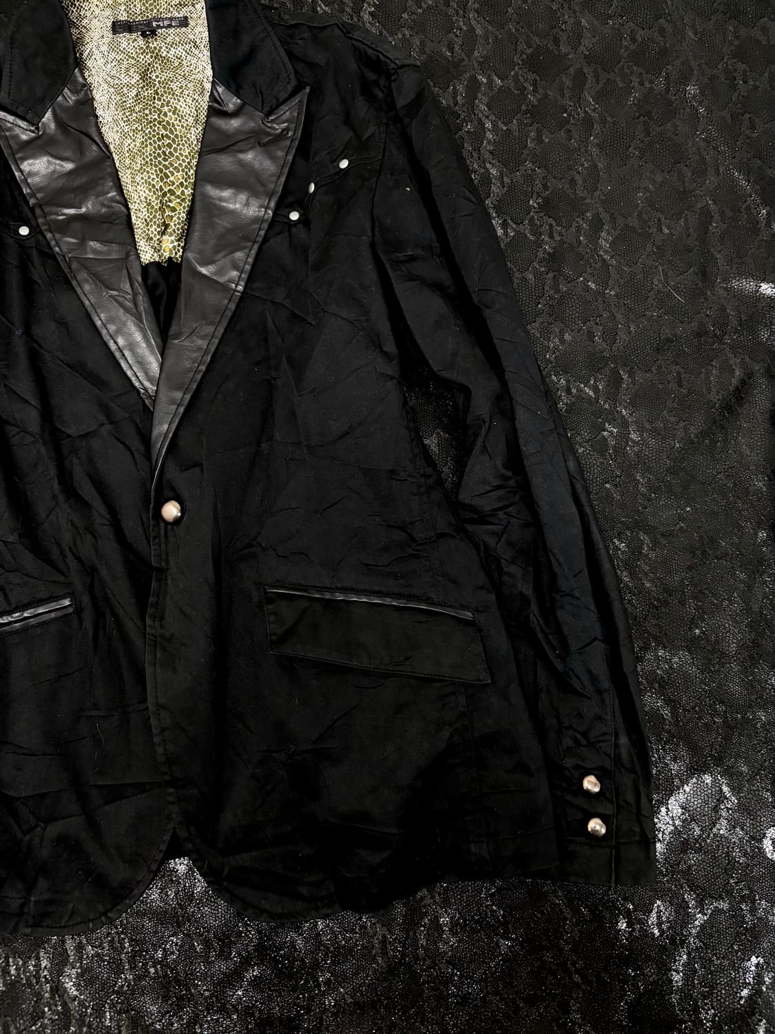 “MFE” 00’s V-KEI Rare Design python&Leat 상품이미지4