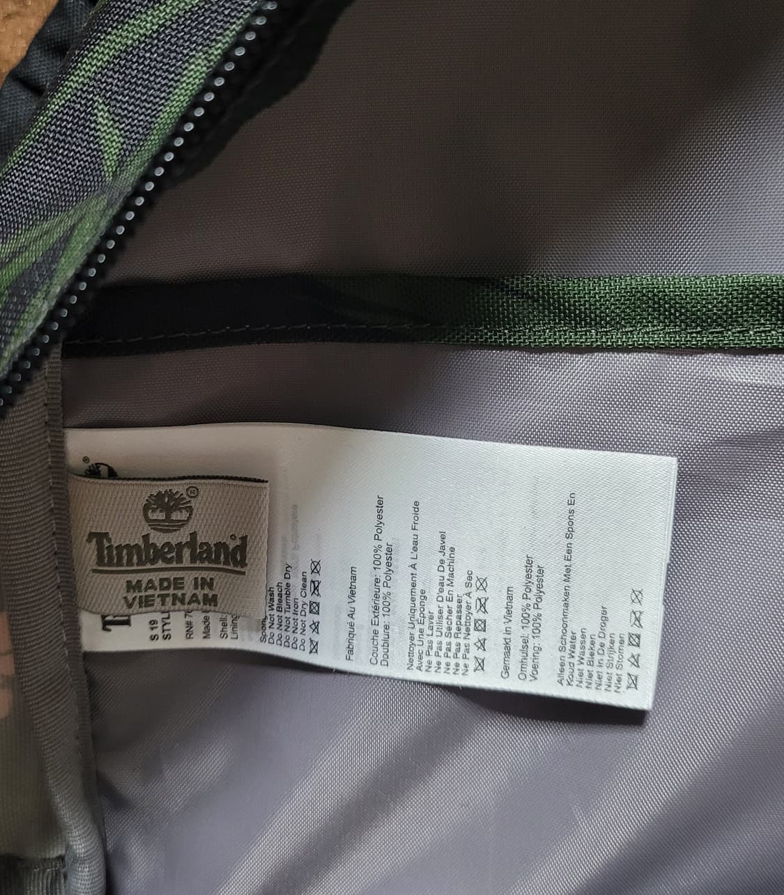 팀버랜드 플로럴 백팩(28*44) 새제품 상품이미지9