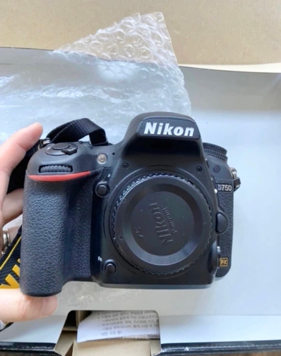 디지털 닉콘 바디 D750 카메라  상품이미지1