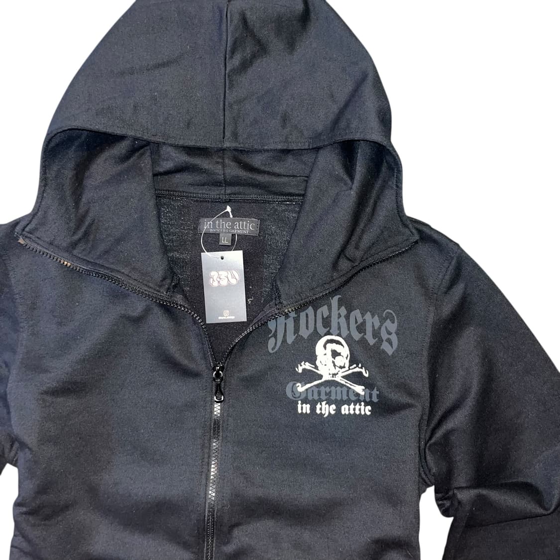 IN THE ATTIC 인더아틱 유니온잭 후드집업 y2k펑크갸루 상품이미지2