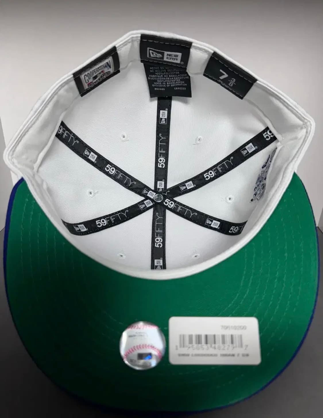 뉴에라 LA 다저스 화이트/블루 7 3/8 상품이미지4