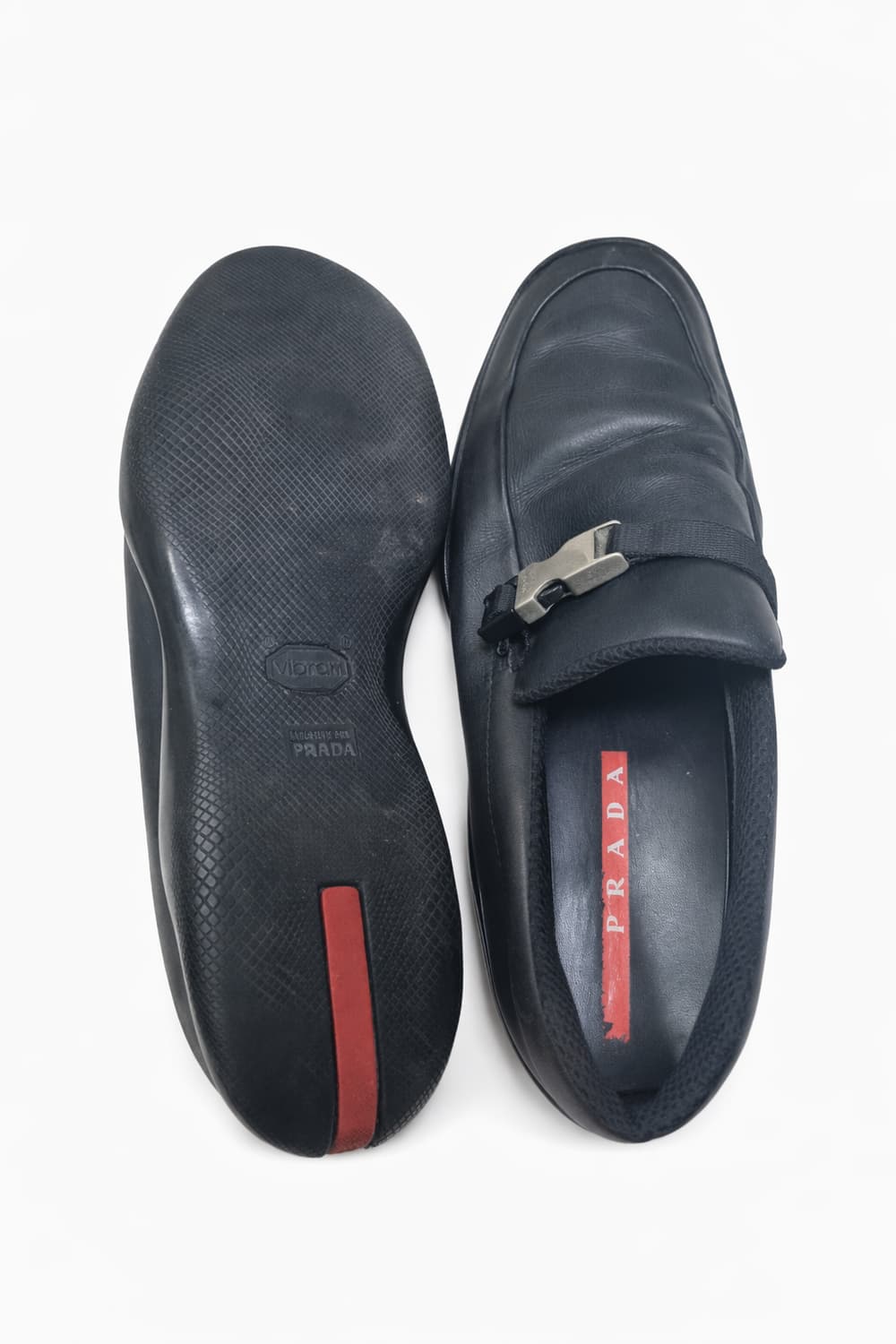 Prada sports buckle loafer 43 black 상품이미지7