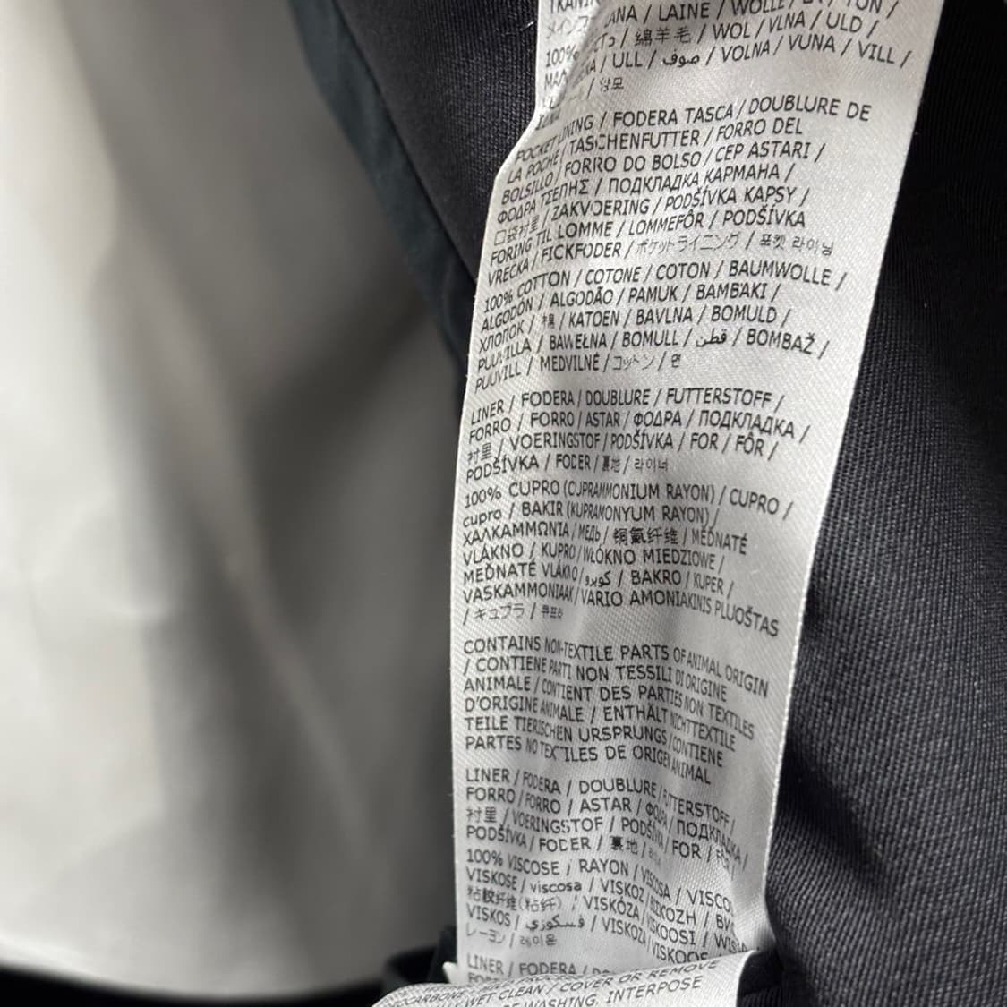 50) 질샌더 테일러 메이드 노치드 싱글 블레이저 상품이미지5