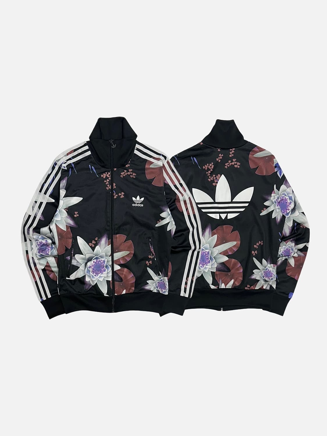 아디다스 플라워 패턴 져지 트랙탑 상품이미지1