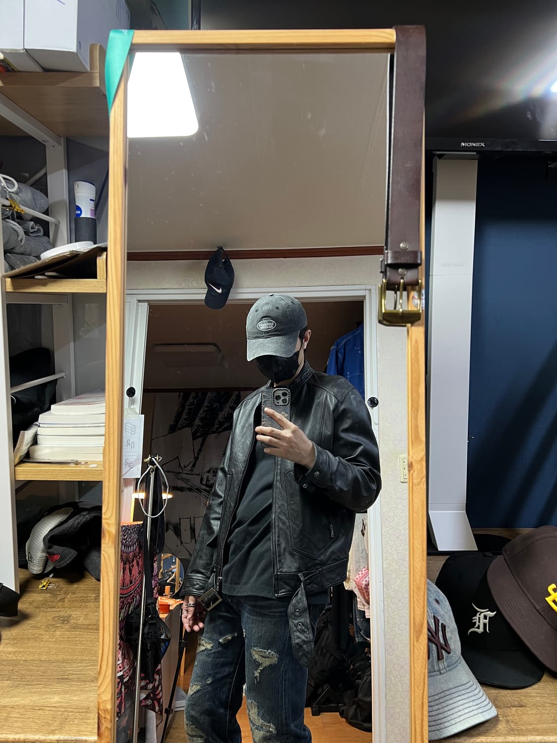 리바이스 LEVIS 레더 라이더 재킷 XL / 105 상품이미지1
