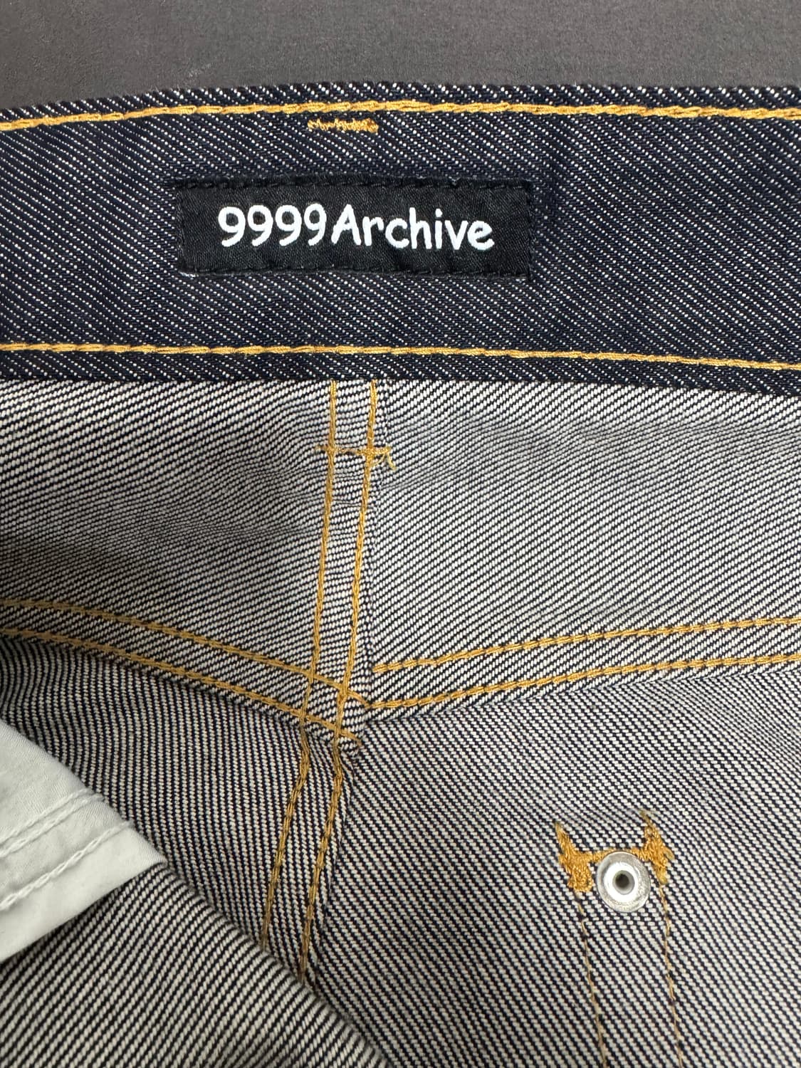 9999아카이브 링킹 와이드 데님 3 상품이미지3