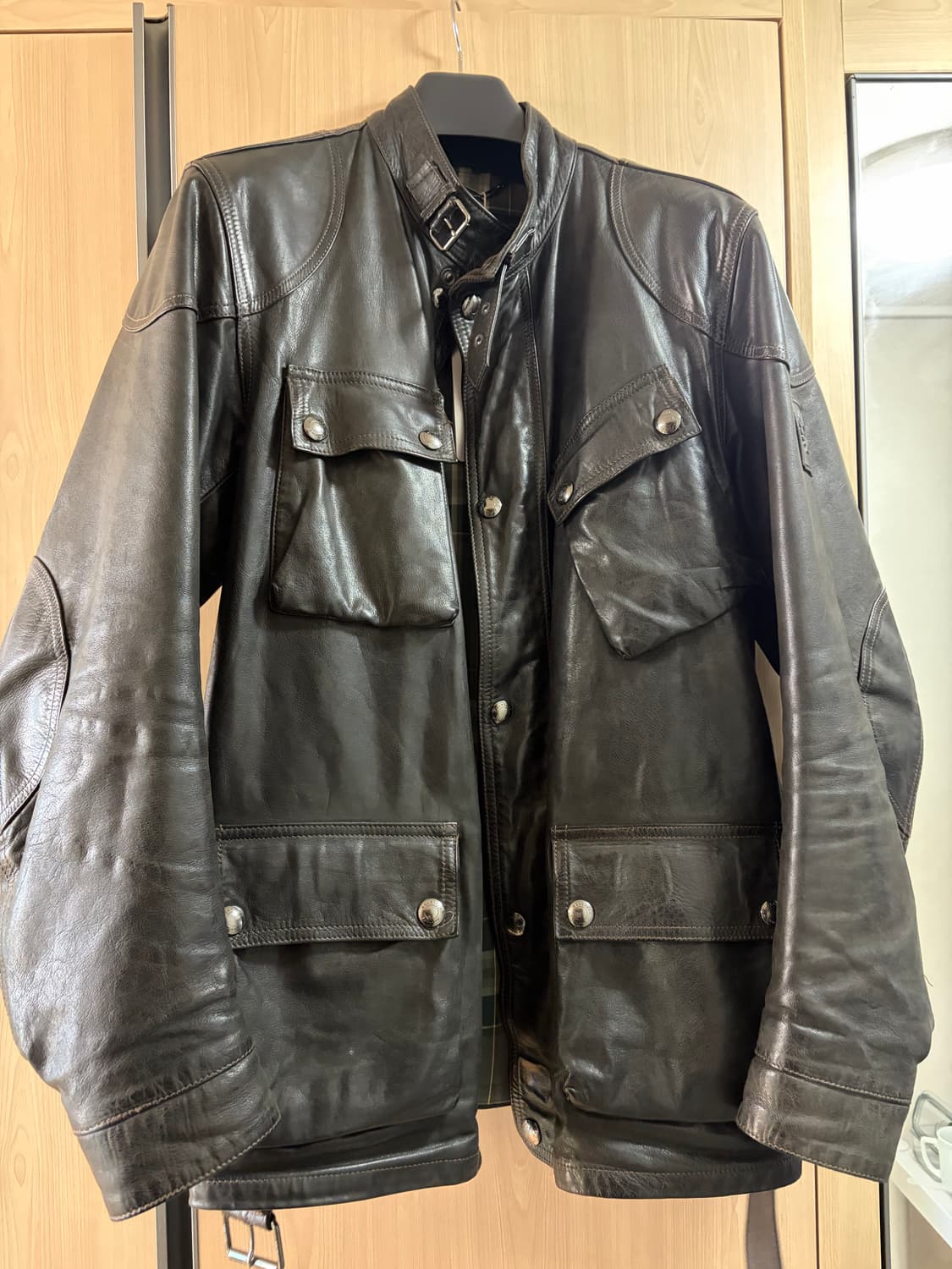 벨스타프 팬서 52사이즈 구형 블랙 상품이미지1