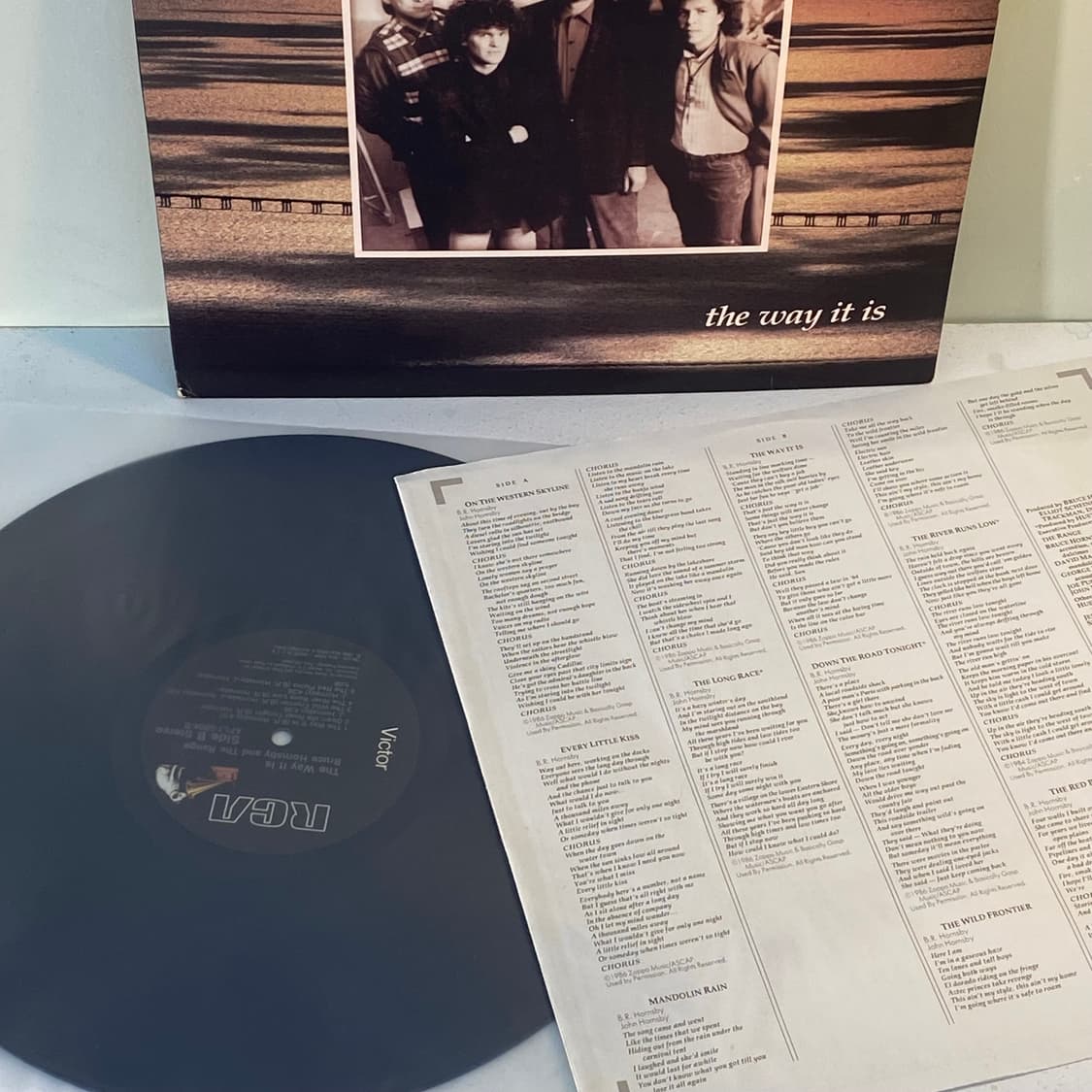 (중고LP-팝록) Bruce Hornsby And The Range 상품이미지3