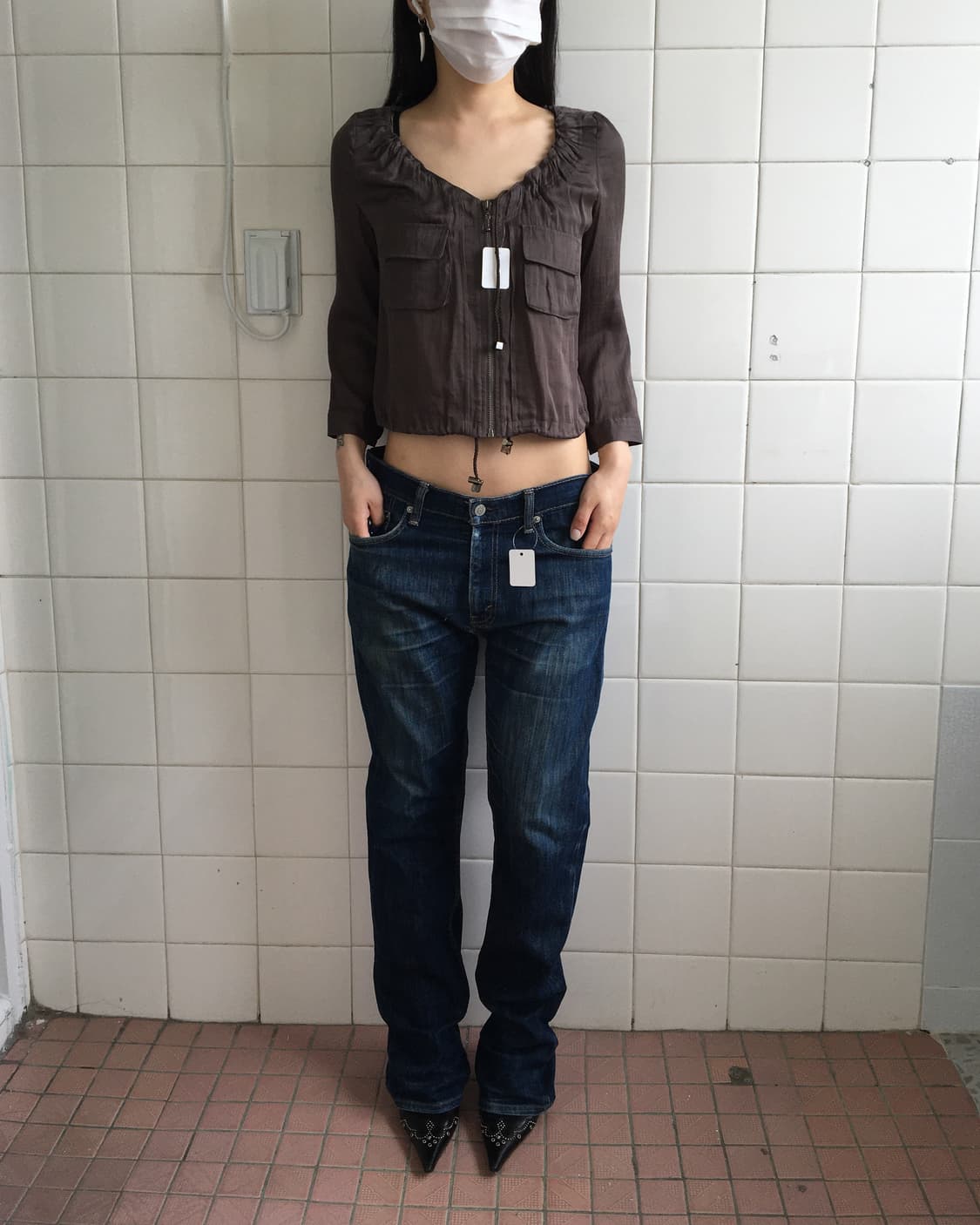 String point pocket jacket 상품이미지7