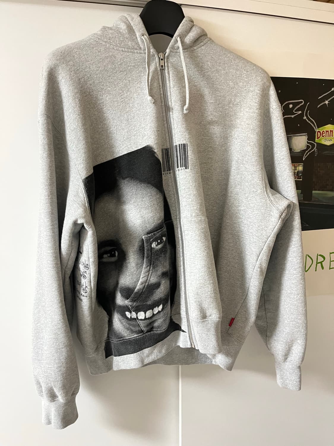 슈프림 Aphex Twin 후드집업 상품이미지1