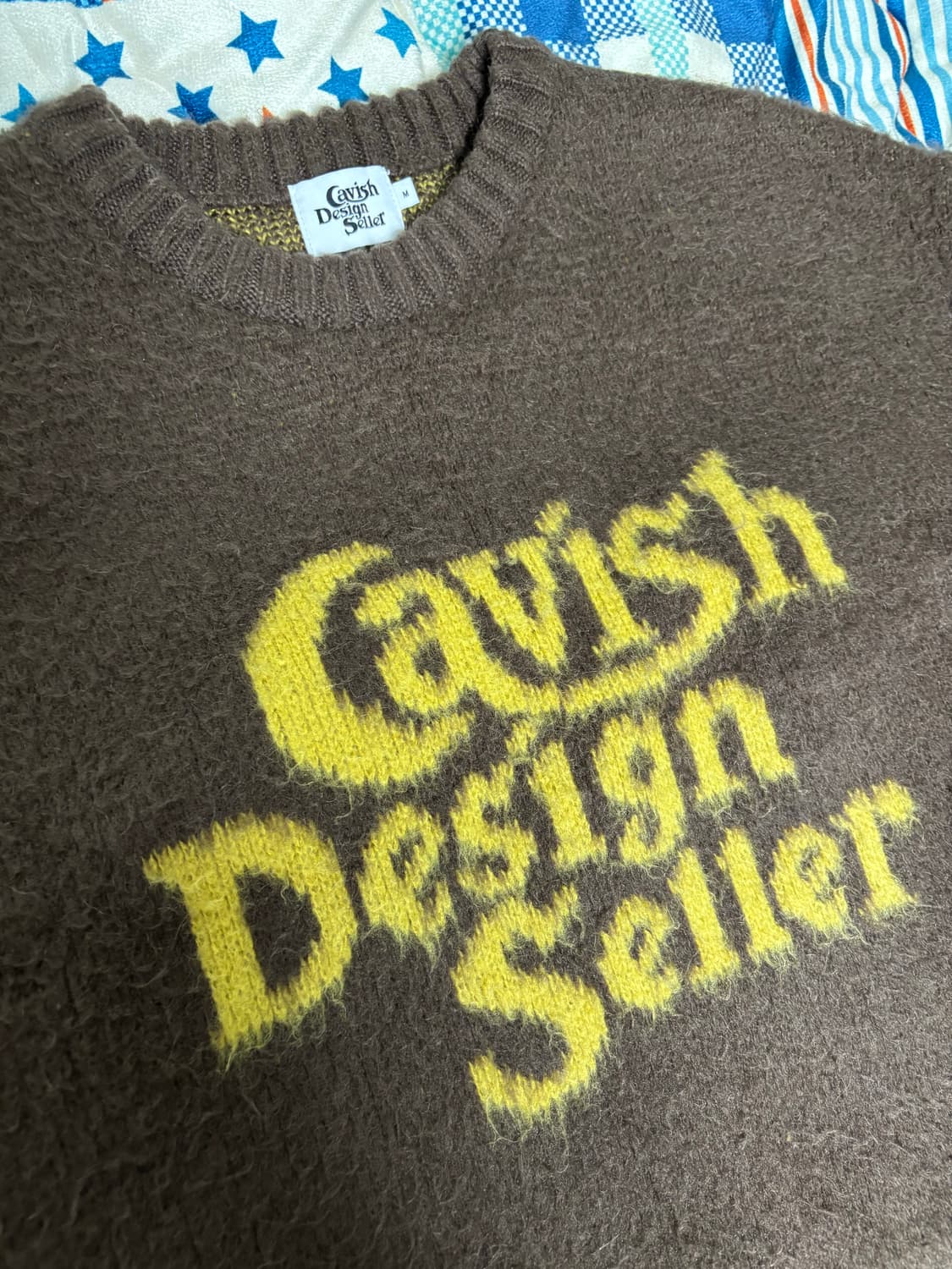 CAVISH KNIT BROWN 상품이미지1