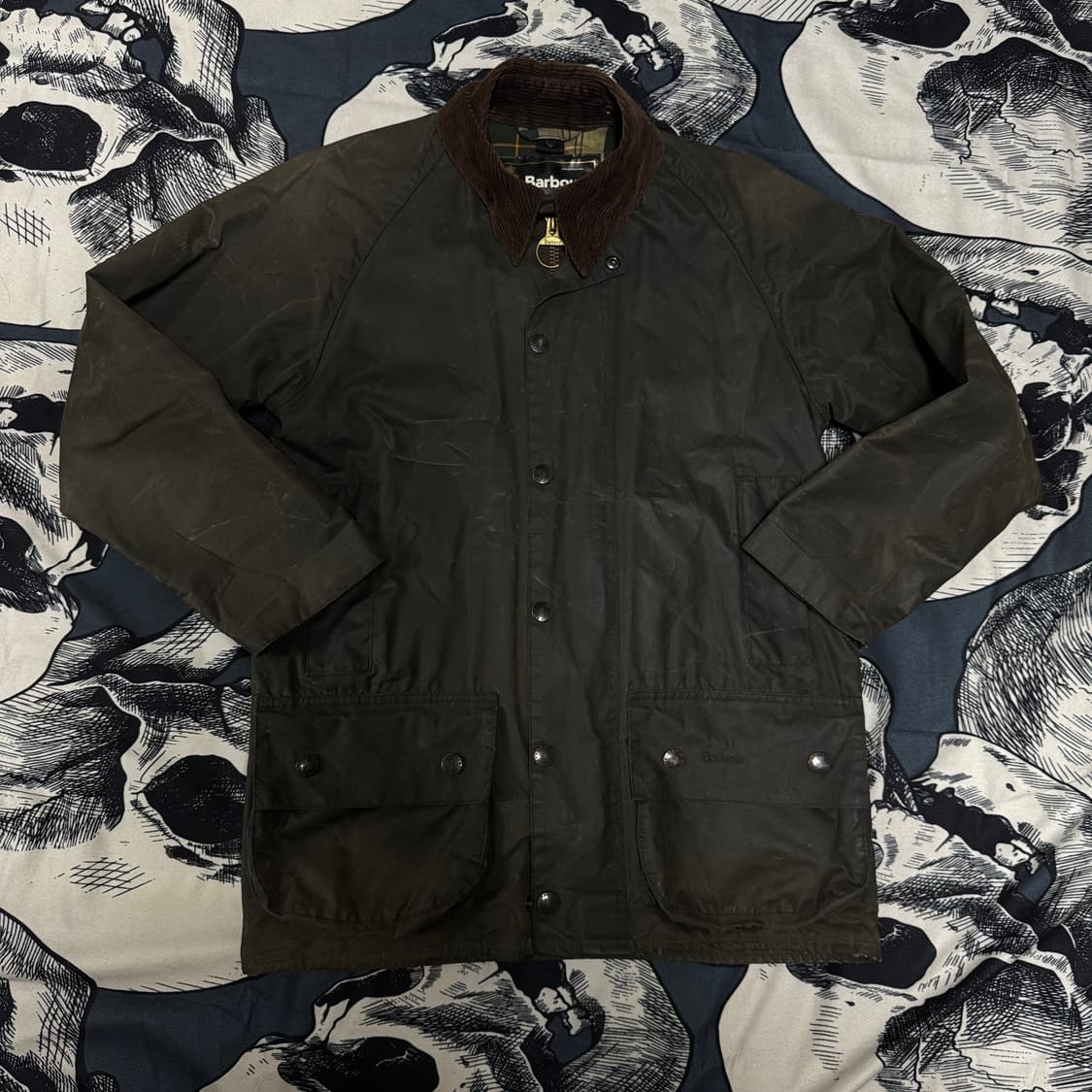 바버 뷰포트 왁스자켓 34 사이즈 상품이미지2