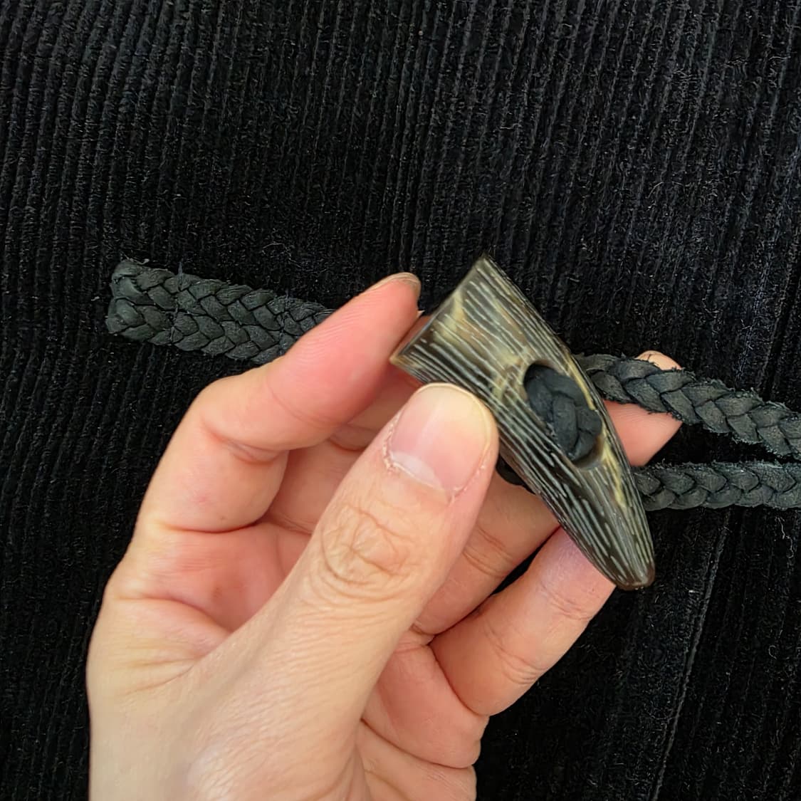 [국내유일] 랄프로렌 코듀로이(골덴) 더플 떡볶이 코트 상품이미지3