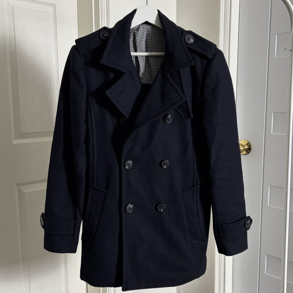 Clriden 하이넥 피코트 상품이미지6