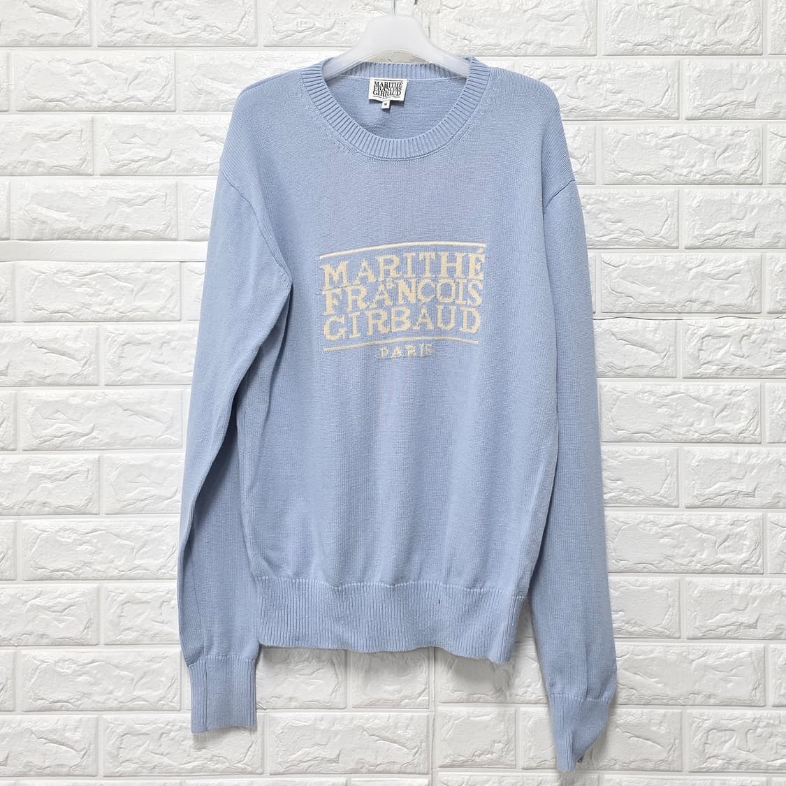 택포_ 마리떼 프랑소와저버 하늘색 니트 M 상품이미지1