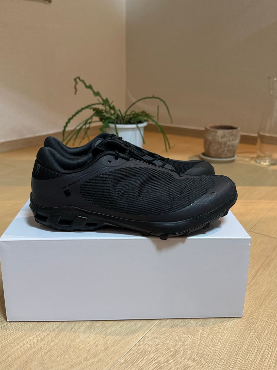 [250] 온러닝 파프 포스트 아카이브 팩션 클라우드벤쳐 피크 올 블랙 상품이미지3