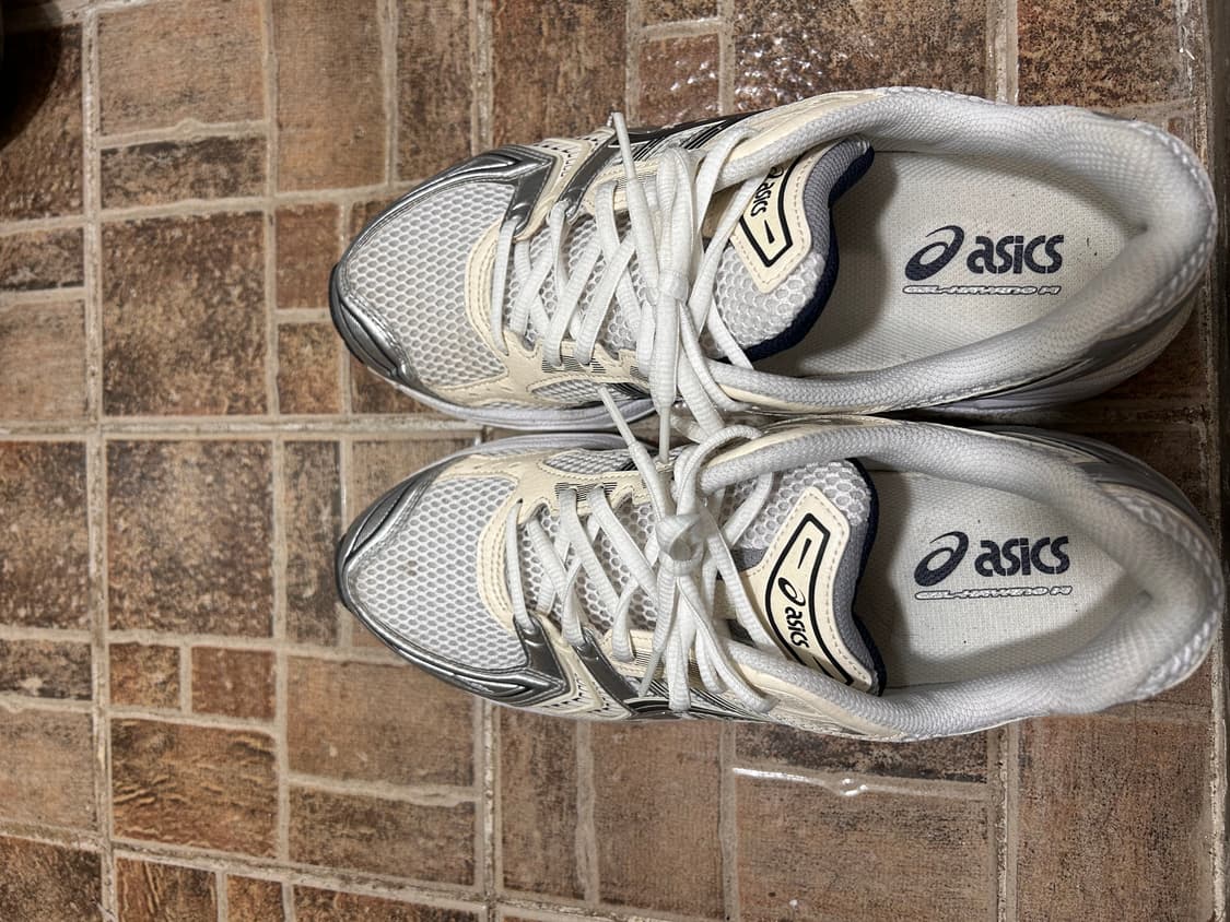 아식스 젤카야노14 화이트 미드나잇 상품이미지2