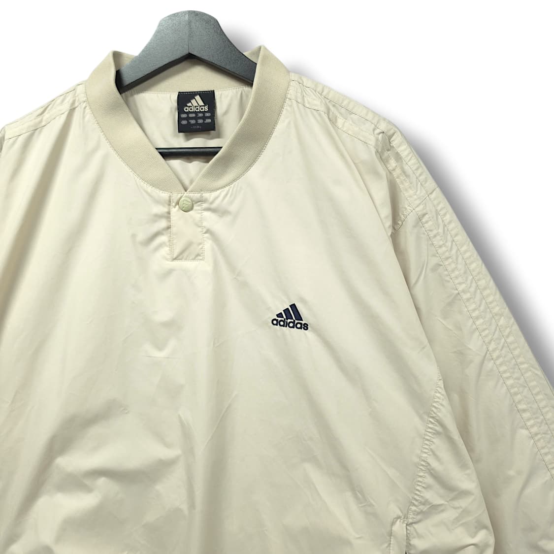 [110] 아디다스 베이지 퍼포먼스 빈티지 풀오버 웜업 바람막이 상품이미지3