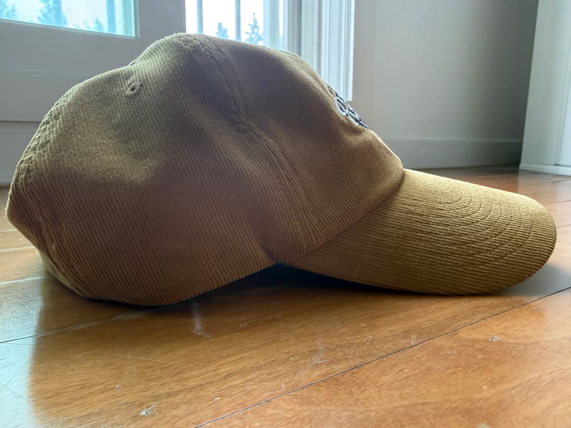 플래토 빅사이즈 코듀로이 볼캡 XL RS CODU CAP BROWN 상품이미지6