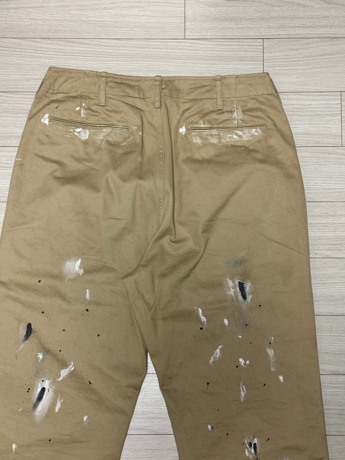 [2]SEW 페인팅 치노팬츠 상품이미지4