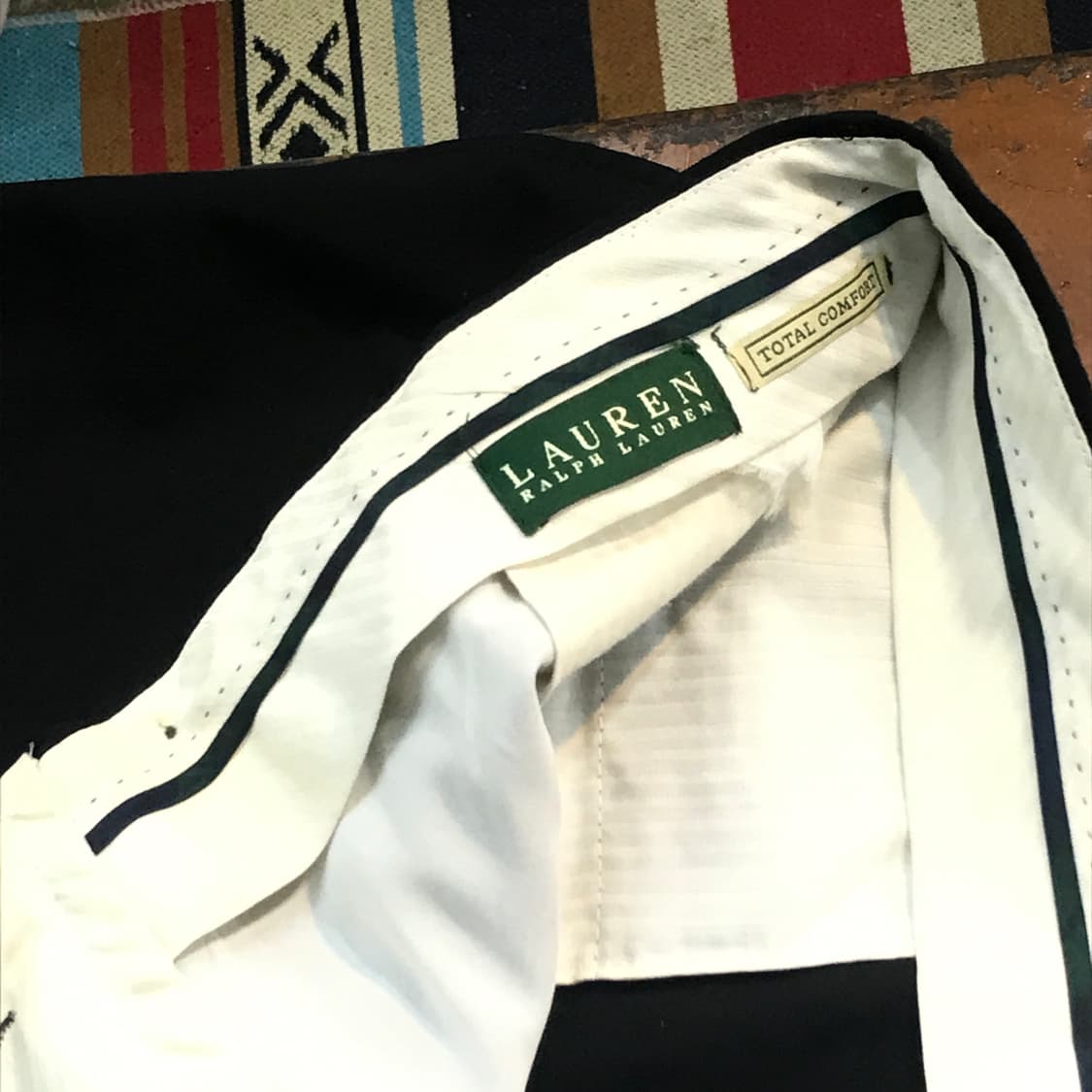 로렌 랄프로렌 블랙 트라우저 슬랙스 허리 39 빅사이즈 상품이미지5