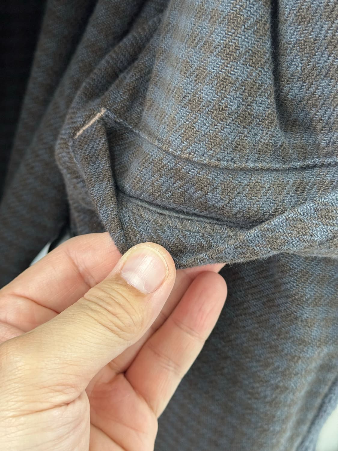 더블알엘 25FW 코듀로이 데님 피코트 / L 상품이미지3