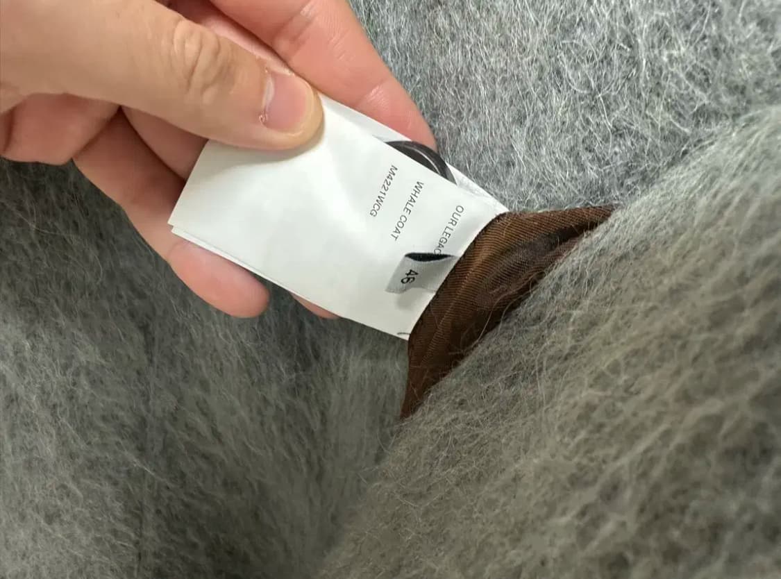 (46) 아워레가시 헤어리 웨일코트 그레이 상품이미지3