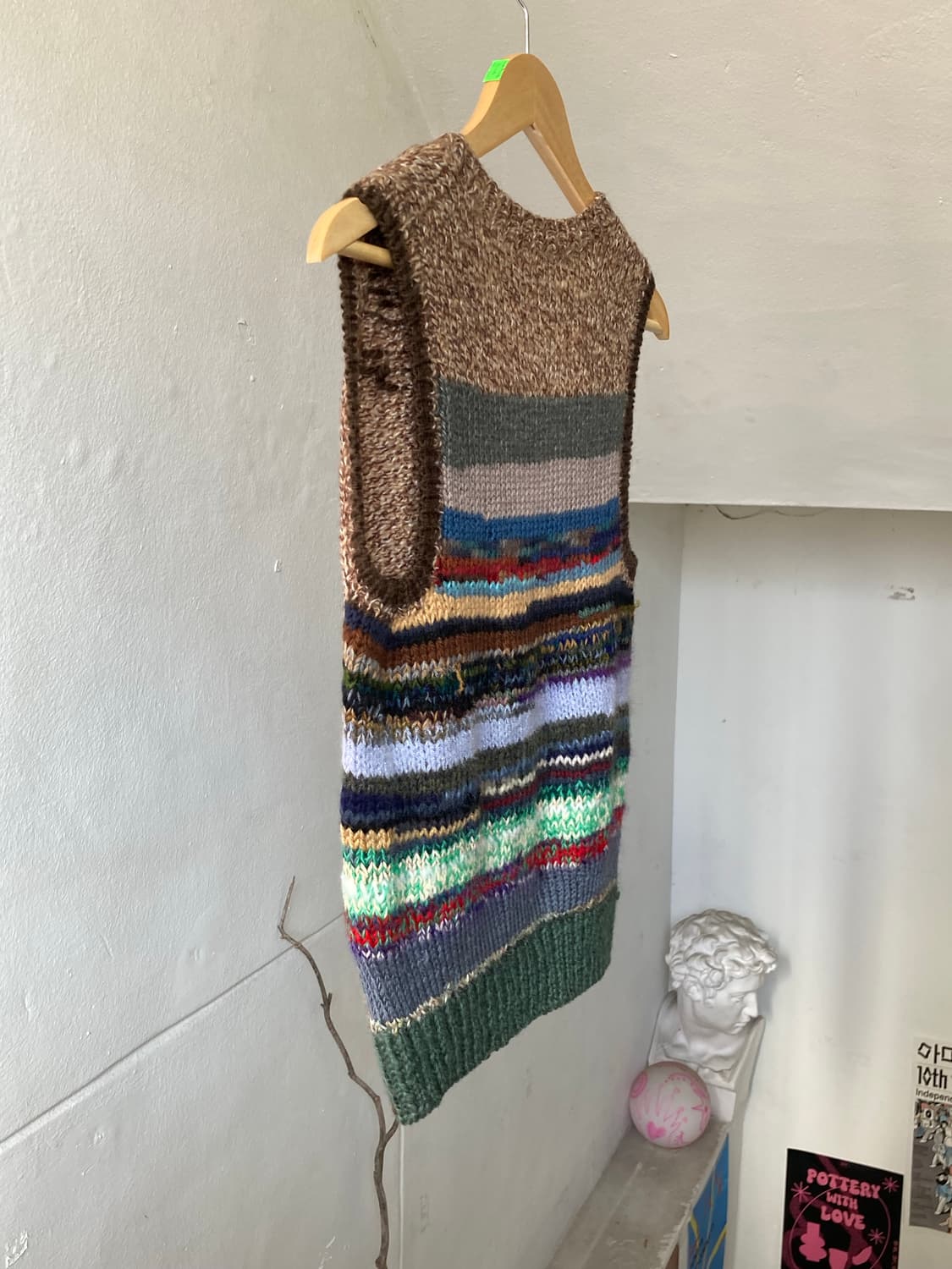 HANDMADE 니트 조끼 상품이미지7