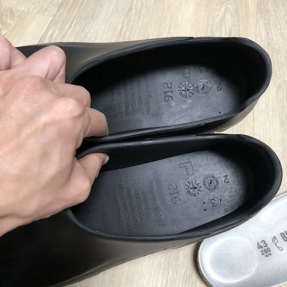 (280) 버켄스탁 BIRKENSTOCK A630 클로그 블랙 버켄스탁  상품이미지3