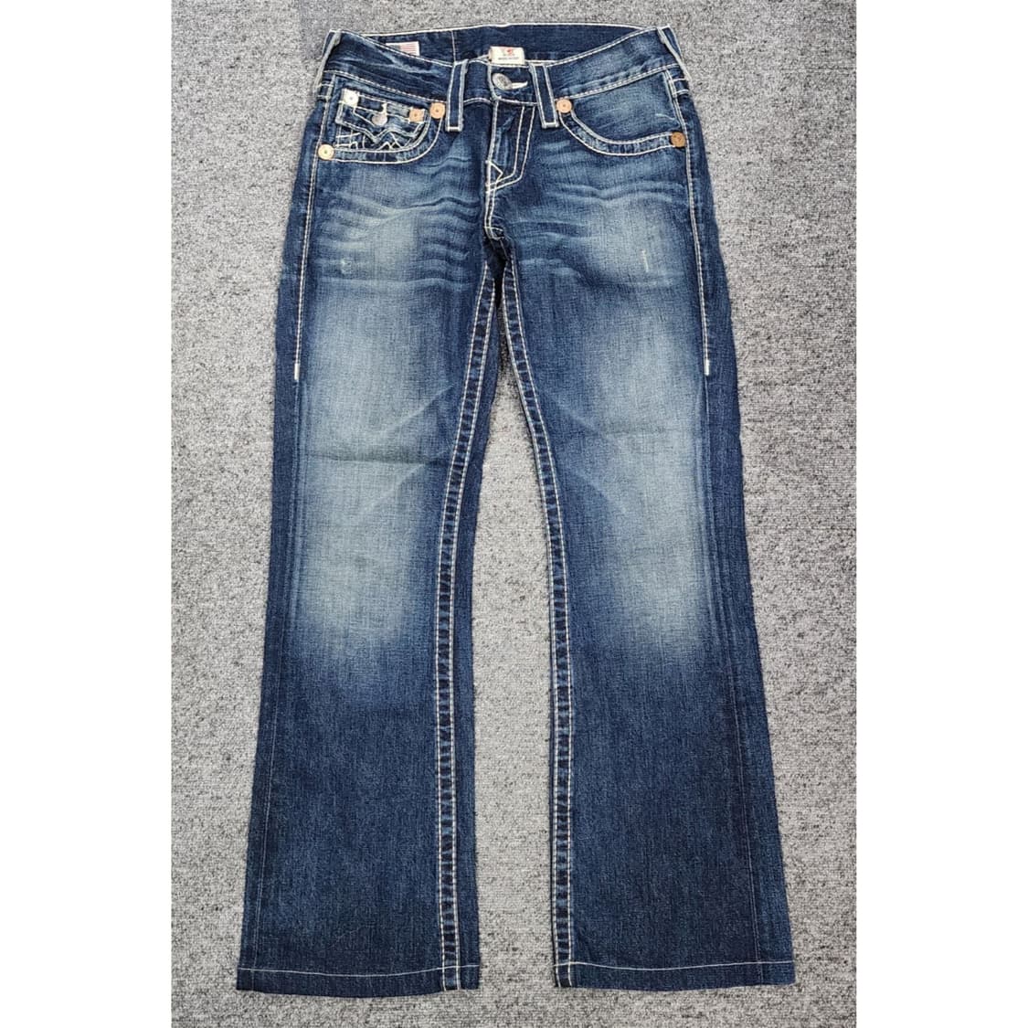 트루릴리젼 Section Billy Big T 빌리 빅티 스티치 데님팬츠 상품이미지1