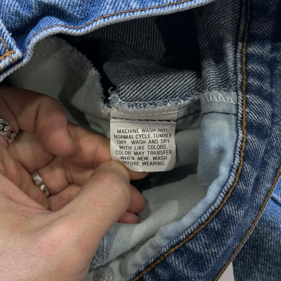 80s 리바이스 517 데님팬츠 W31 L31 상품이미지6