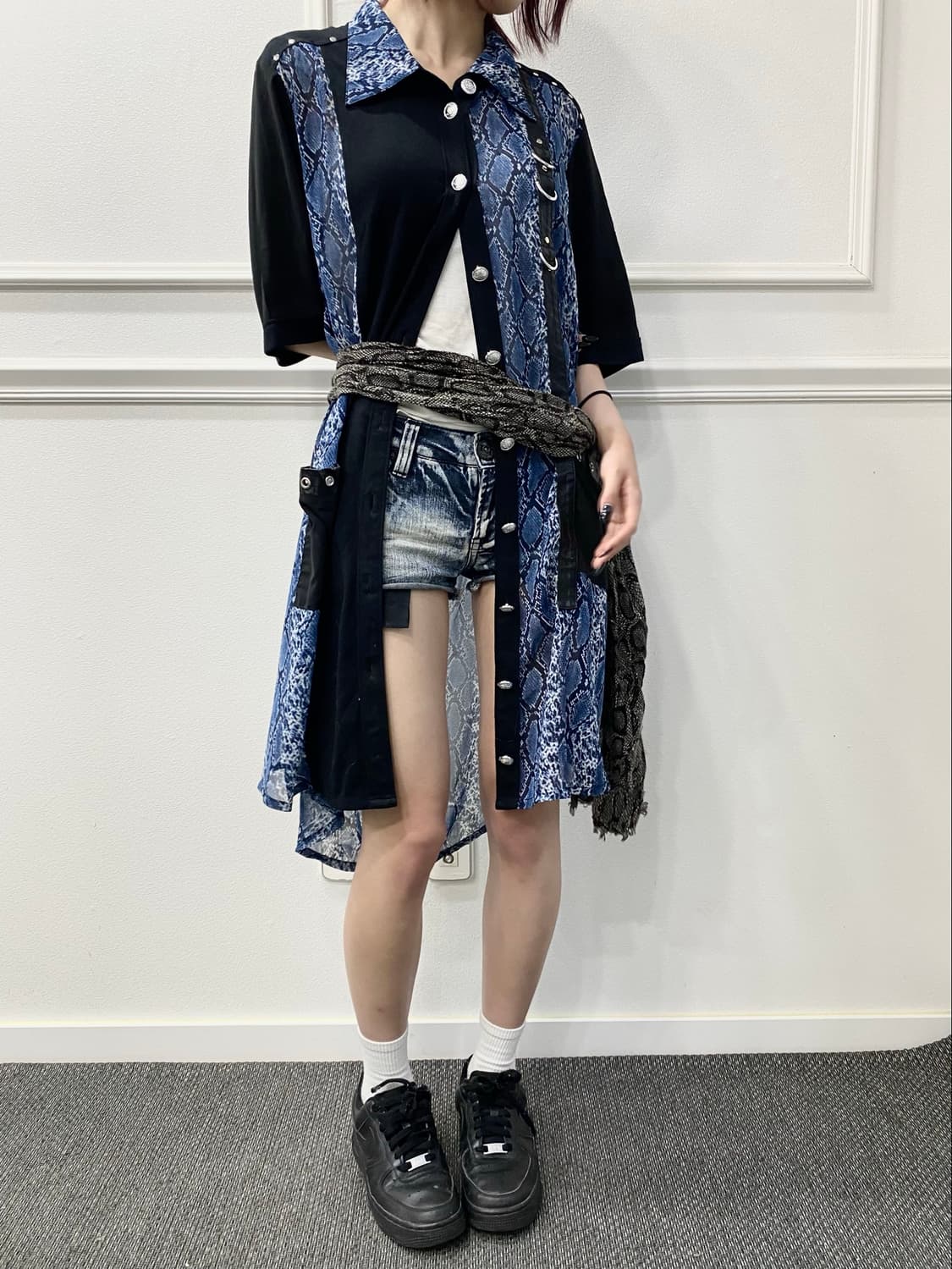 [SexPot Revenge]Python Print Loose Fit L 상품이미지2