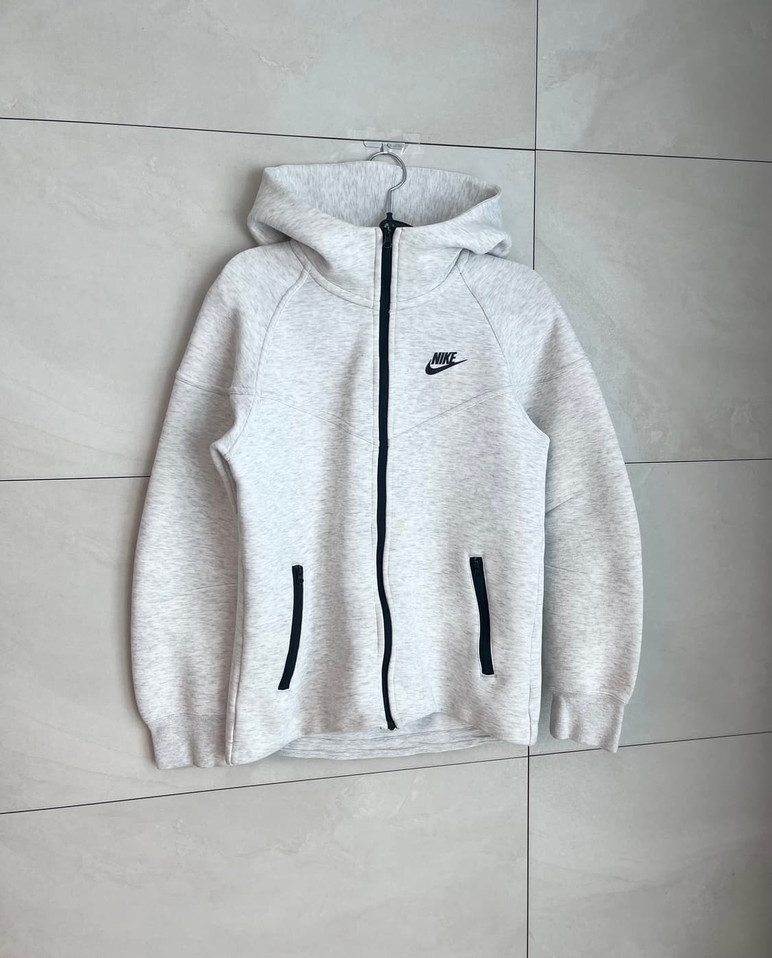 나이키 NSW 테크팩 윈드러너 후드집업 라이트 그레이 [XS]  상품이미지2