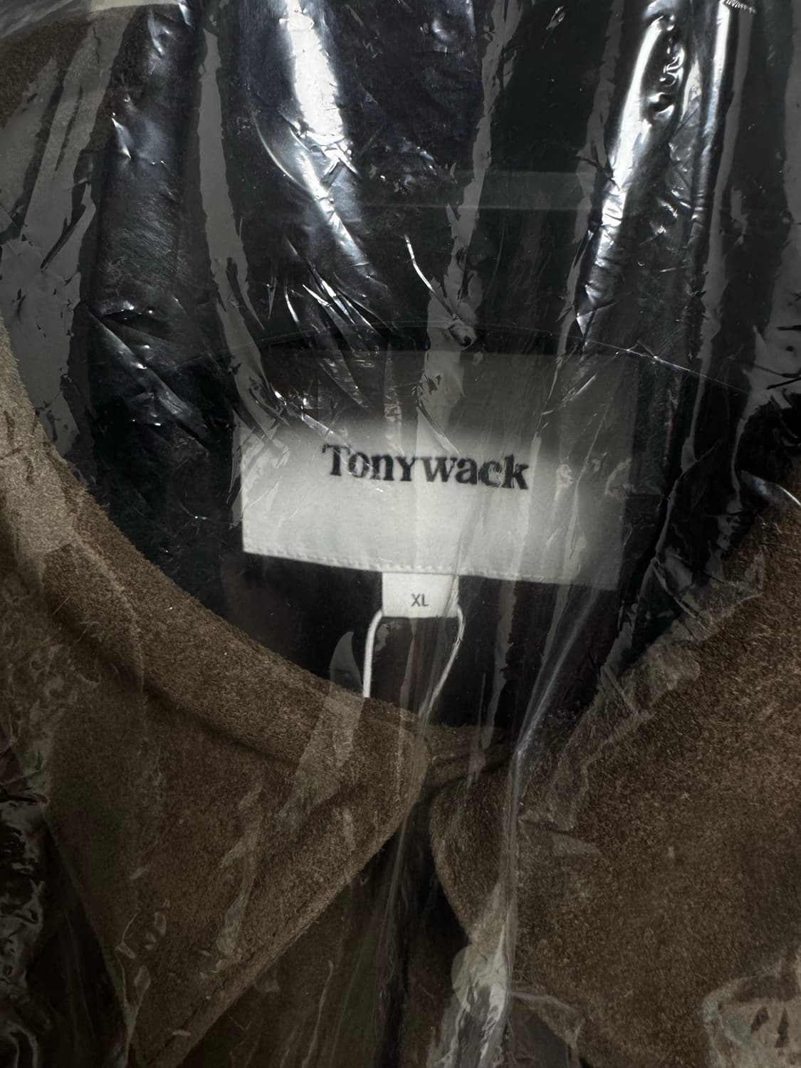 토니웩 스웨이드 크롭 웨스턴 자켓 올리브 브라운 XL 상품이미지4