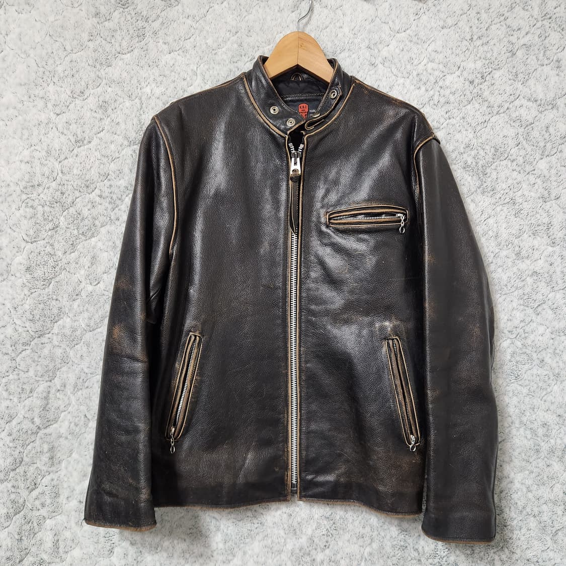 J438 [XL] RBC 리얼레더 자켓
 상품이미지1