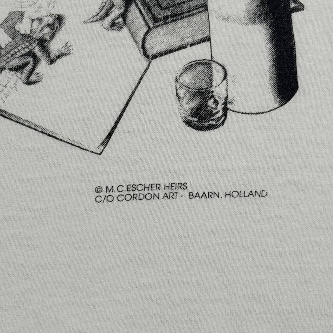 빈티지 90s M.C Escher Art tee 롱 슬리브 상품이미지7