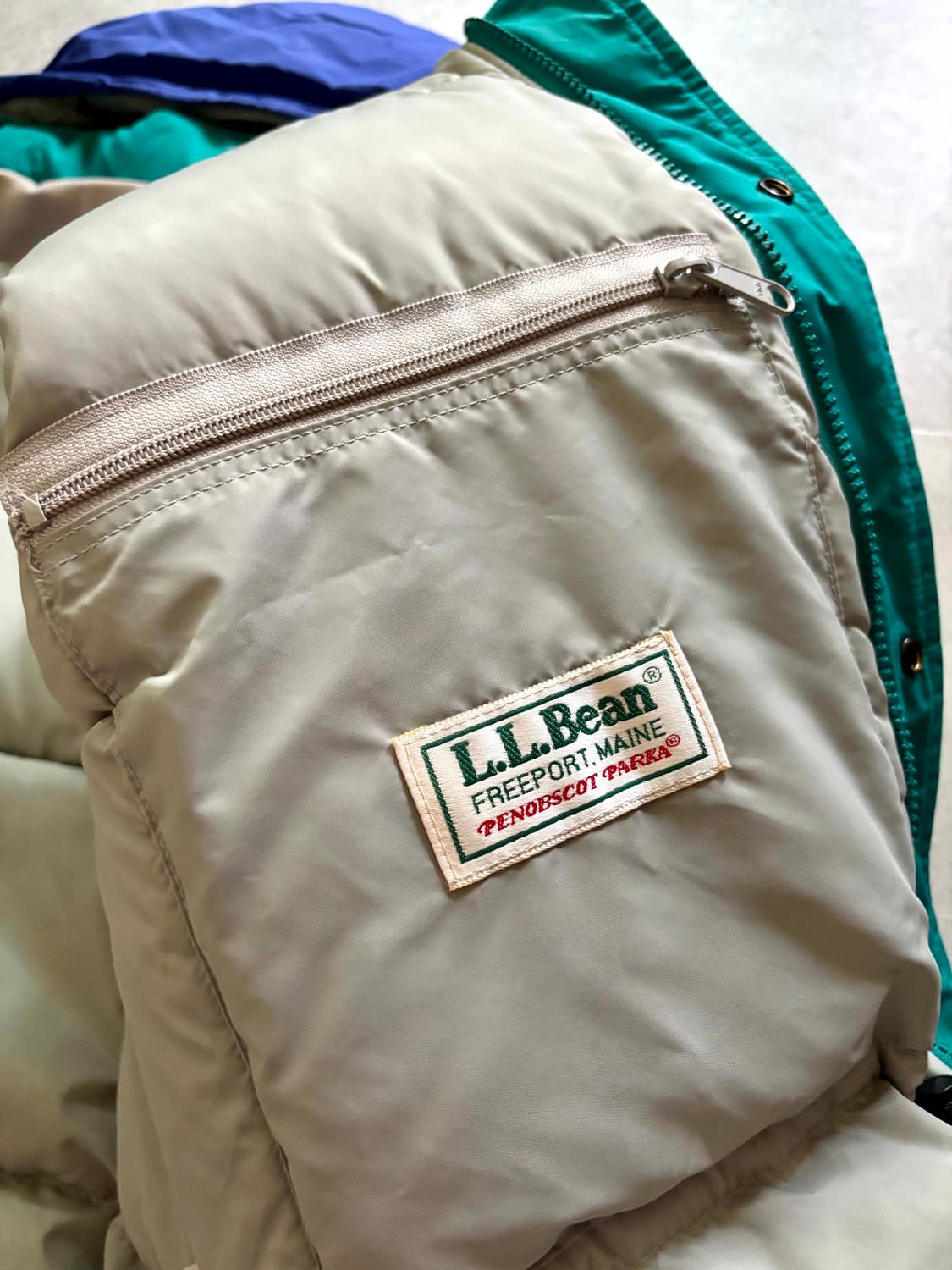 90's 엘엘빈 Penobscot 헤비 다운 파카 M(100~105) 상품이미지8