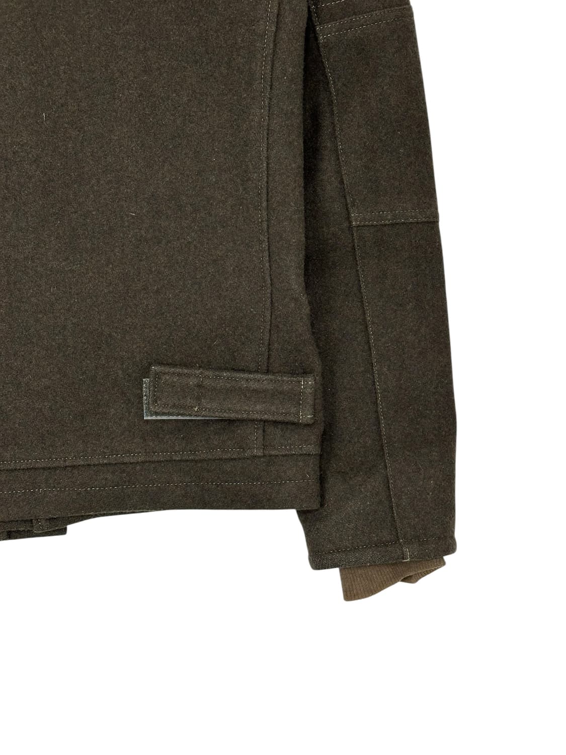 sol. 울 블렌드 하이넥 자켓 상품이미지6