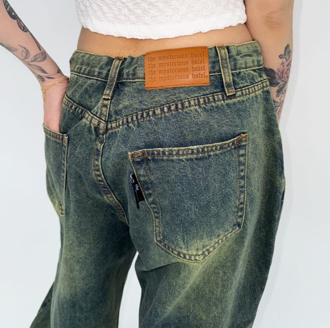 [토요일까지11₩]더미스테리어스호텔 옐로우데님 상품이미지2