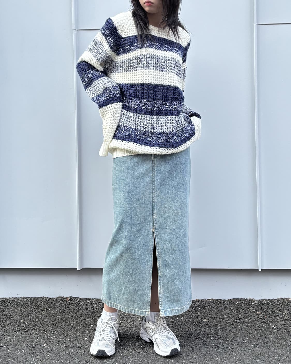 일본빈티지 로드버드커플스 스트라이트 니트 상품이미지4