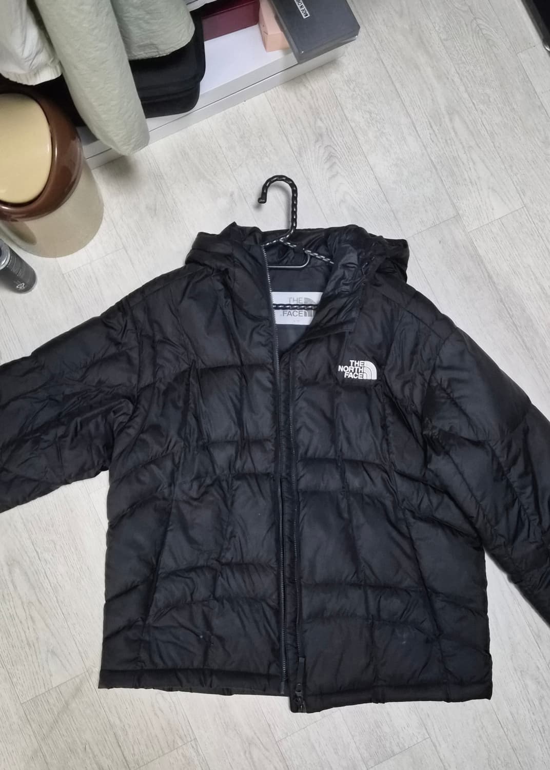 노스페이스 경량 패딩노스페이스 화이트 라벨 웨이브 LT 온 볼 자켓 블랙 상품이미지1