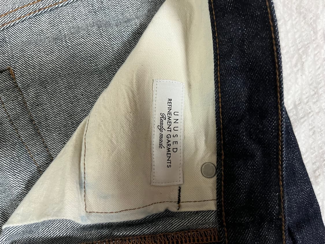 (3)언유즈드 UNUSED 원워시 데님 팬츠 상품이미지7