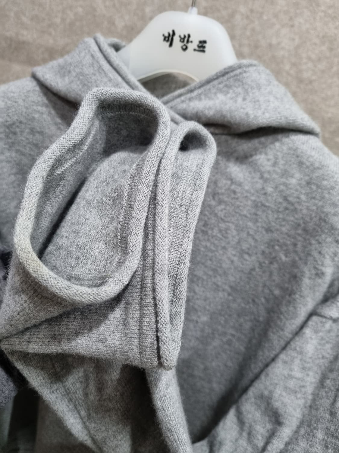 여성 free 시스템 울 후드티 상품이미지3